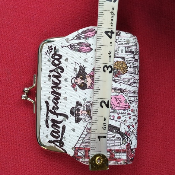 San Francisco Crystal Change Purse - Picture 7 of 8